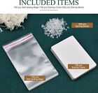 100 Pcs Earring Display Cards With 100 Jewelry Packaging For Earrings