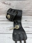 Vintage Harley Davidson Leather Kidney Belt Size 38 Motorcycle Dual Pocket