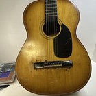 Vintage 1970s Trump Acoustic Guitar Mij Sunburst Project repair With Case