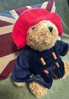 Vtg 1998 Jointed Legs Classic Paddington Bear With 40th Anniversary Coat-eden