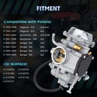 Carburetor W  Fuel Pump Kit For Polaris Sportsman 500 Ho 4x4 400 450 335 700 600