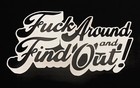  fafo F ck Around And Find Out Funny Vinyl Decal Truck Sticker Car Bumper Window