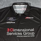 Peterson Racing Pit Crew Shirt Mens Xl Black Nascar Xfinity Racerink Team Issued