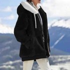 Jacket Coat Winter Parka Warm Fleece Women Fur Hoodie Heated Plush New  20  Off 