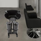 Backwash Shampoo Bowl Basin Sink Unit Rolling Beauty Spa Salon Hair Wash Station