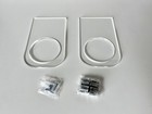 2-pack Acrylic Football Wall Ball Holder Displaymount Rack New 