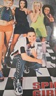 New Spice Girls Vintage 90 s Wall Poster Xl 23  X 35  Black   White Checkered 