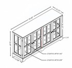 Led Curio Display Cabinet Antique Display Cabinet Glass Doors Adjustable Shelves