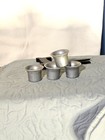 Vintage Wilton Armetale Rwp Pewter Sauce Bowls     Set Of 4     Usa Tavernware Nut s
