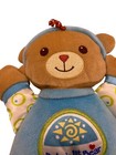 Fisher Price Baby   s First Bear Blue Rattle Plush Lovey 10   