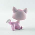 Mini Pet Shop Toys Pink Cat Girl Gift Green Eyes Short Hair Figures Lps  1788