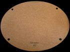 17  X 13  Wood Fiber Concave Cutting Board   Serving Tray With Silicone Feet