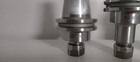 Lot Of 3 Tool Holders Cat40 Syic Gs Accupro Er16 1  Weldon Flat