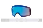 Smith 4d Mag S Snow Goggles White Vapor Frame Chromapop Sun Platinum Mirror Lens
