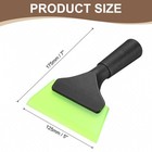 Squeegee 5 Inch Water Blade Shower Squeegee For Window Glass Door  Green