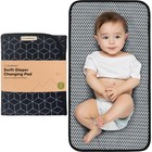 Portable Waterproof Diaper Changing Pad - Easy Wipe Clean  Compact   Lightweight