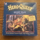 Heroquest Elf Quest Pack Mb Expansion Set 1992 Box And 7 Figures Only Incomplete