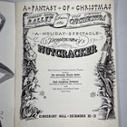 1958 Nutcracker Ballet Program University Of Utah Theater Kingsbury Hall Vintage
