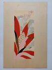 Japanese Woodblock Print Shin Hanga Original Antique Japanese Design 1920s 