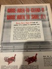 1956 Massey Harris Clipper Combine Ad Vintage Antique Farm Tractor