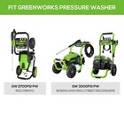 Greenworks 5210902 15  Extension Included Surface Cleaner  Green 15  