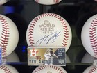 2017 Houston Astros World Series 30 Autograph Baseball With Display Case