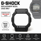 Casio G-shock Black Dw-5600 Replacement Bezel Resin Case Cover
