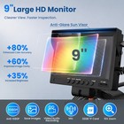 Sanyipace 9  Sewer Inspection Camera 100ft With Self-leveling And 512hz Locator