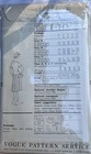 Vintage 1950s Sewing Pattern Vogue 9483 Size 16 Dress Skirt Has Plates uc