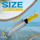 Ckg Hand Sand Scoop For Metal Detecting With Ergonomic Yellow Han