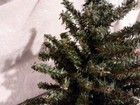 Christmas Tree Artificial Rustic 12  Country Primitive Burlap Base
