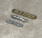 Lot Of 3 Knife Shields badges Old Timer And Uncle Henry   