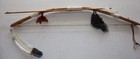 Homemade Bow   Arrow Arrowhead Tip Feathers Native
