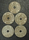 Lot Of 5 Southern Rhodesia 1 Penny  1936  37  39  40  42  F-xf