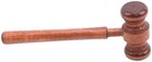 Brown Handmade Wooden Gavel  Auction Gavels  Vintage Judge Gavel  Props And 