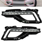 For 2015-2017 Hyundai Sonata Led Drl Fog Lights Daytime Running Fog Lamps Lh rh