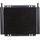 20 Row Engine Transmission Oil Cooler Fan 6an In-line 180f Thermostat Switch Kit