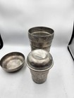 Cocktail Shaker Art Deco 1930 s Aluminum Made In Italy   Vintage
