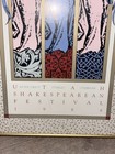 Shakespeare Festival Vintage Poster Original Pin-up 1988 Lichtenwalker Stratford