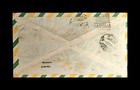 Cover Brazil To Chile Santiago 1951 Sociedad Filatelica Del Chile  Panair