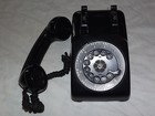 Vintage Bell System Property Western Electric  Black Rotary Dial Phone