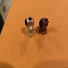 2 Hagen Renaker Puppies Hound Dogs
