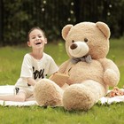 47 Inch Giant Teddy Bear Stuffed Animal Brown Big Plush Teddy Bear Valentine    
