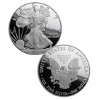 2012-s Proof  1 American Silver Eagle San Francisco 75th Anniversary 2pc Set