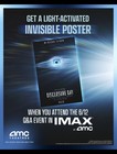 Disclosure Day Light-activated Invisible Poster Amc Imax Q a Opening Day Event