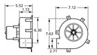 Fasco Motors Fasco A082 Centrifugal Furnace Blower  draft Inducer  115 Volts