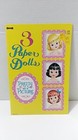 Vintage Artcraft 3 Paper Dolls Pretty As A Picture Paper Dolls Uncut Book