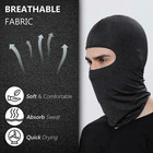 5x Warm Tactical Balaclava Thin Full Face Mask Lightweight Motorcycle Warmer Ski
