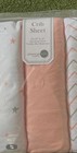 American Baby Company 3 Pack 100  Natural Cotton Fitted Crib Sheets 52  X 28  -