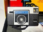 Vintage Kodak 35mm Point   Shoot Camera Instamatic X-15 With Original Box Tested